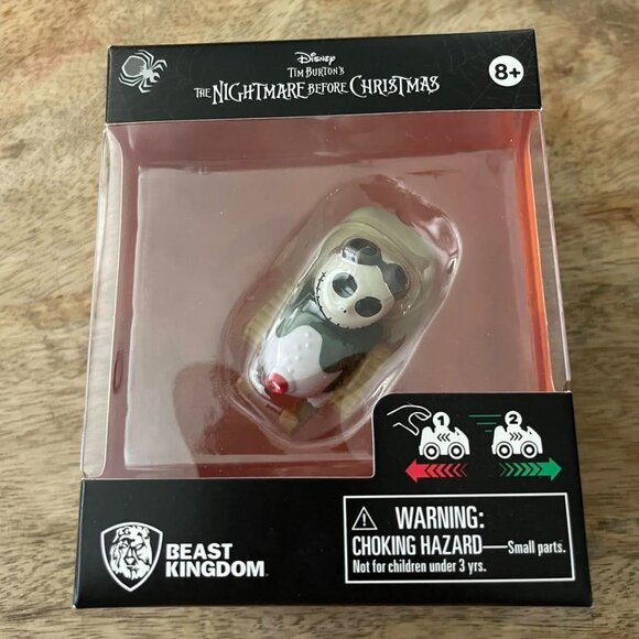 NEW YuMe Zoom Hero The Nightmare Before Christmas JACK SKELLINGTON Pull Back Car - Picture 2 of 6